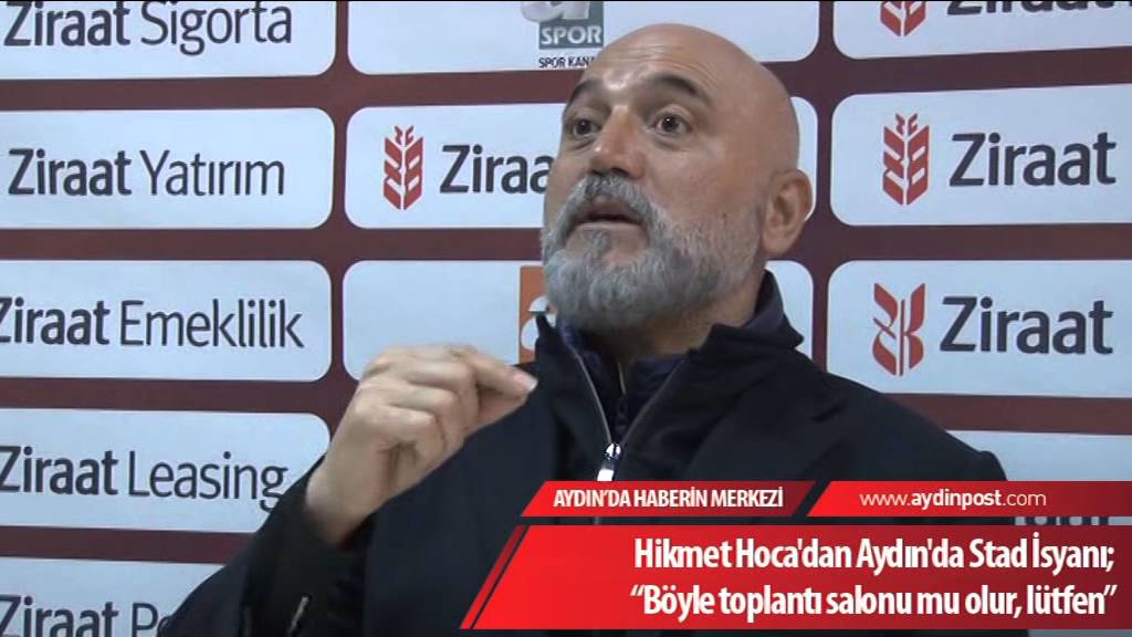 Hikmet Hoca'dan Aydın'da Stat İsyanı