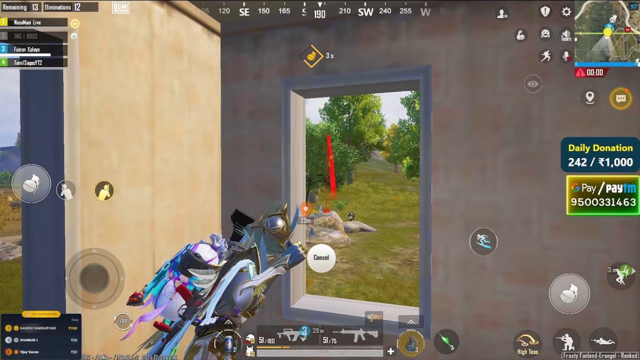 ஒரு வேல நம்ம moonji தான் peedaiyo 😅 &mdash; 30 Kill 2K ₹ Challenge over 🔥