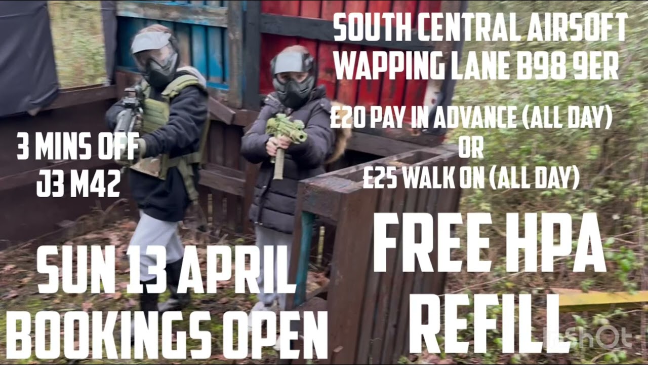 FREE HPA REFILLS #airsoft #airsoftuk #airsoftnation #airsoftcommunity #airsofting #tacticalshooter