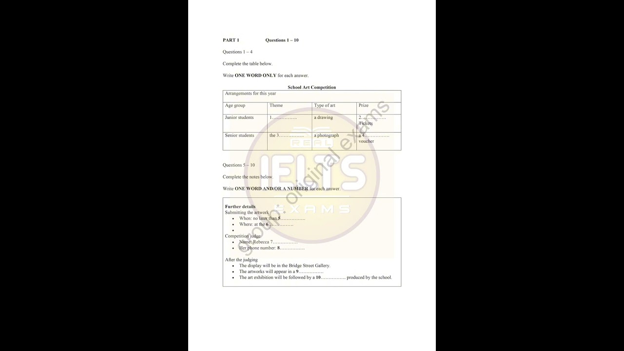 Vol 4 - test 5 - section 1