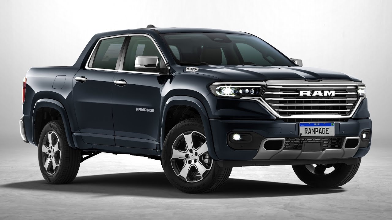 Новый среднеразмерный пикап Ram Rampage Laramie 2024 года