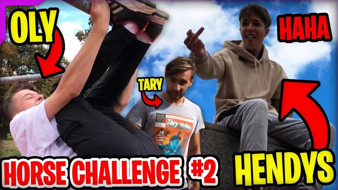 PARKOUR HORSE CHALLENGE #2 | HENDYS VS. OLY 🐴 w/ Tary