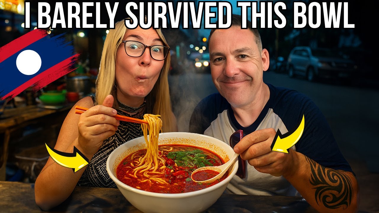 The Most Fiery Noodle Soup in Asia? Laos&rsquo;s Legendary Street Food!
