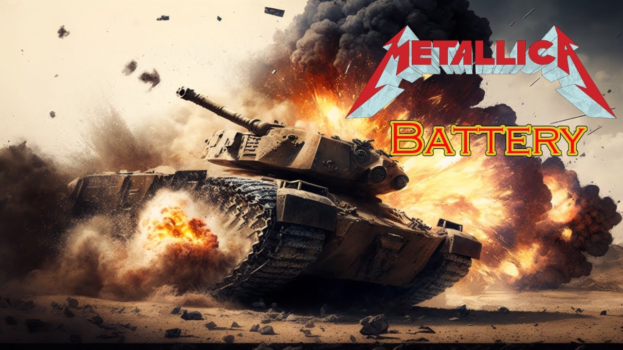 Battery от Metallica - тексты в виде сгенерированных искусственным ИИ (Субтитры на русском)