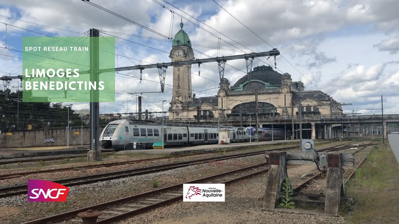 Gare de Limoges Bénédictins, Spot Réseau Trains SNCF