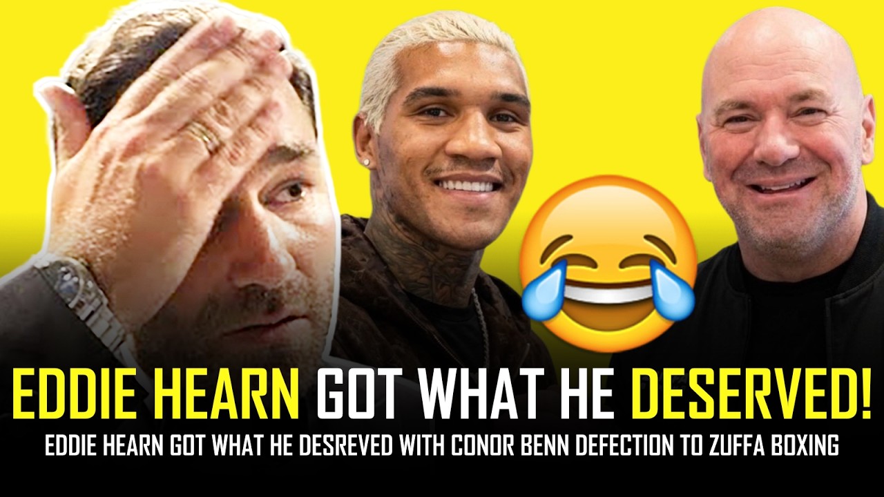 EDDIE HEARN GOT WHAT HE DESERVED WITH CONOR BENN!!!