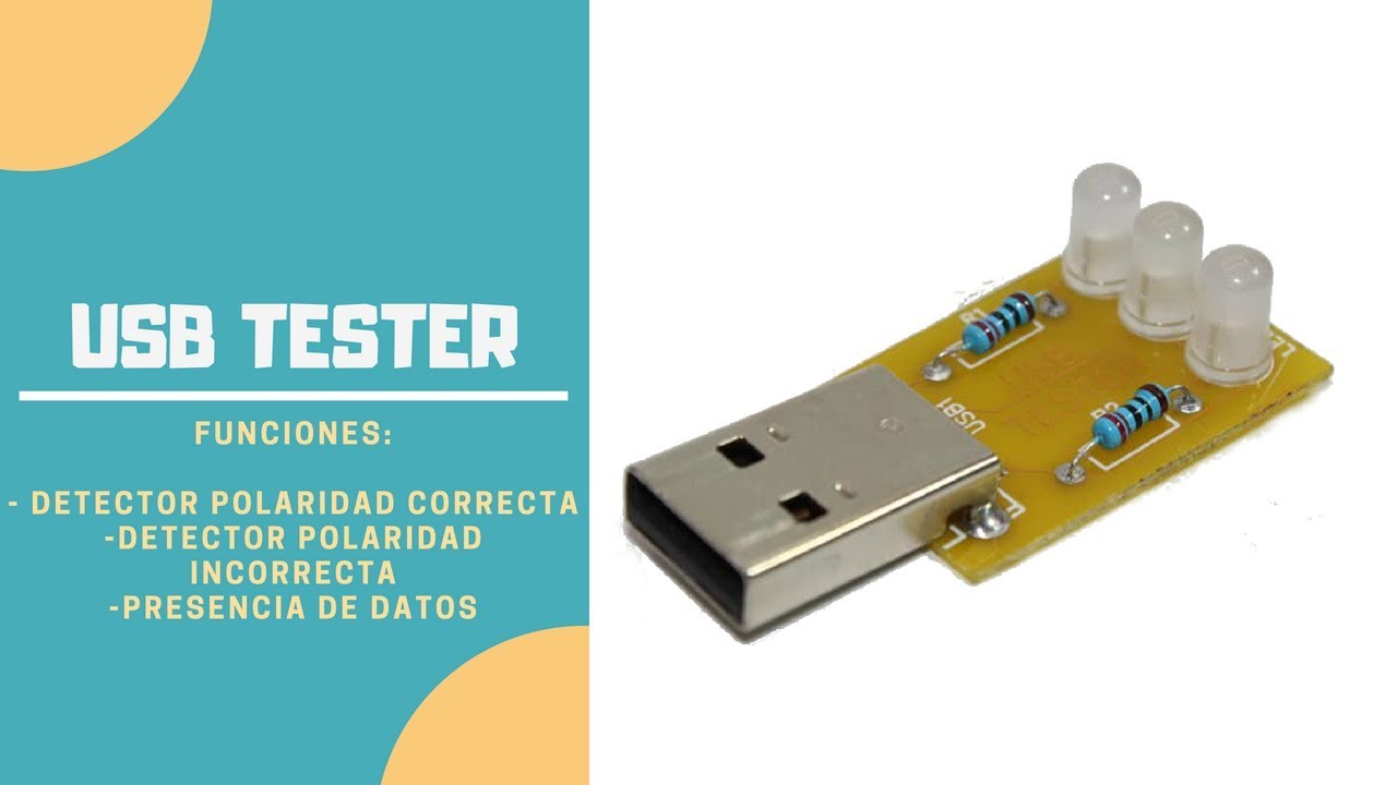 Tester Para Puertos USB