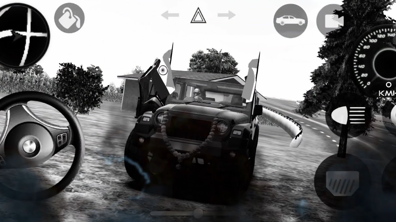 Modified Mahindra Thar😈Games:Indian Red Thar (Gadi Wala Games) Car Game Android Game - #2025
