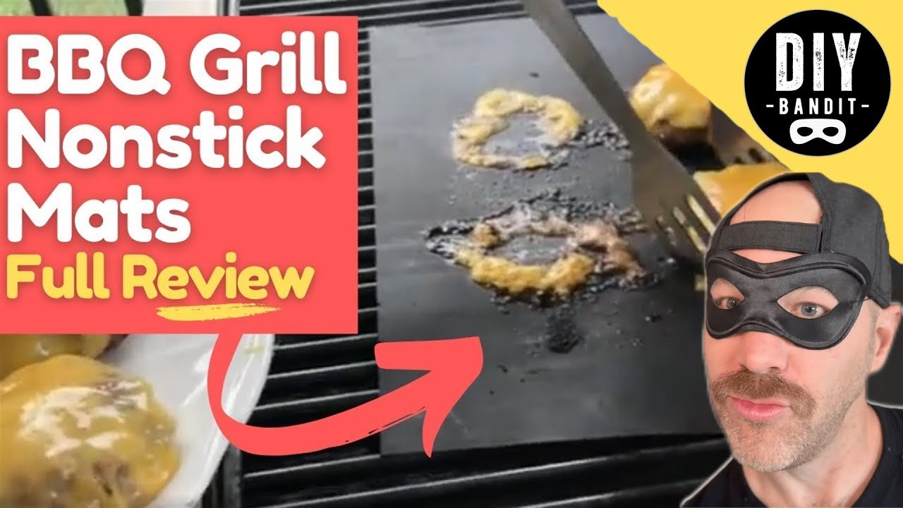 🔥 Review: Non-Stick BBQ Grill Mats➔ Watch Me Grill Burgers, Pizza, & Salmon - THESE ARE THE BEST!