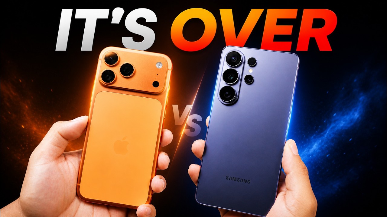 Samsung Galaxy S26 Ultra против iPhone 17 Pro Max — явный победитель.