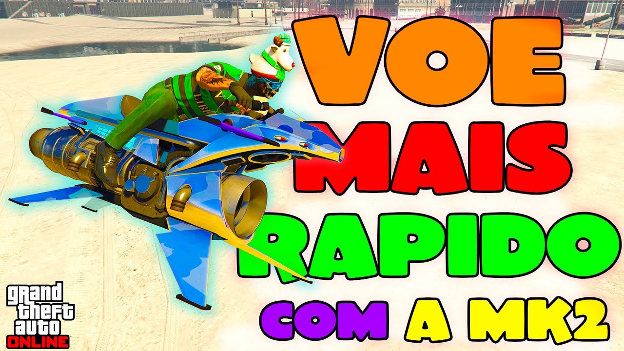🚀 Como Voar Mais Rápido com a Oppressor MK2 em GTA V Online! 🛸🔥 #gta5 #gta5online