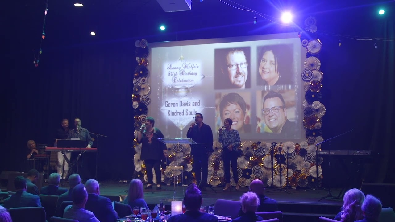 2022 08 16d   Lanny Wolfe 80th   Lanny Wolfe Medley Geron Davis & Kindred Soul