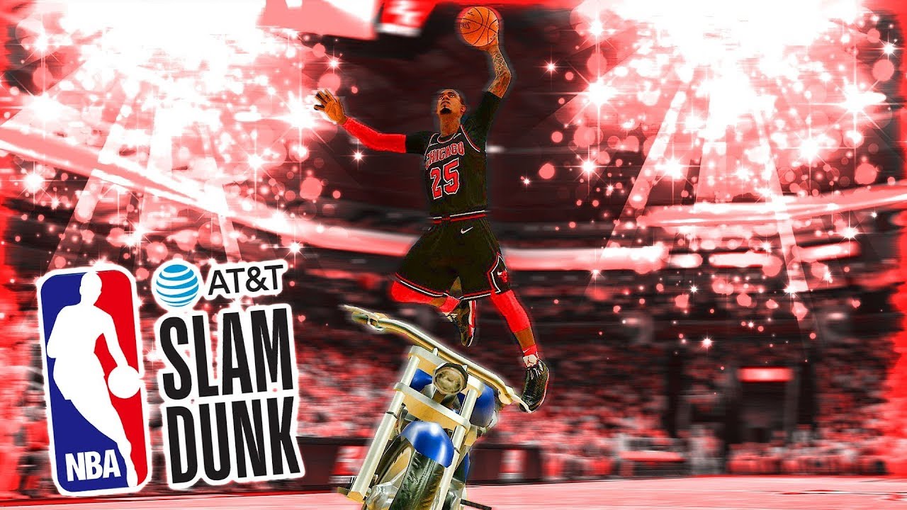 MOST RIGGED DUNK CONTEST EVER!!! Jumping Over a MOTORCYCLE OMG !!! NBA 2k19 MyCareer #38