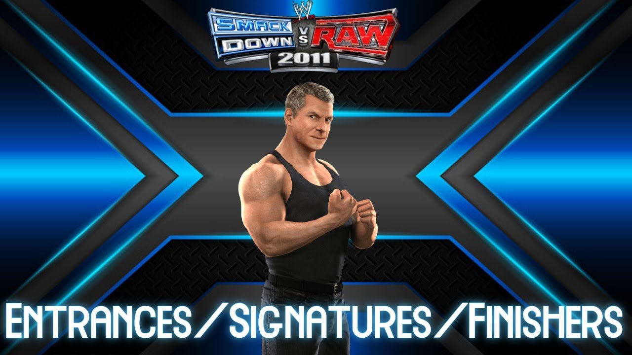 WWE Smackdown vs Raw 2011 Entrances/Signatures/Finishers: Mr Mcmahon