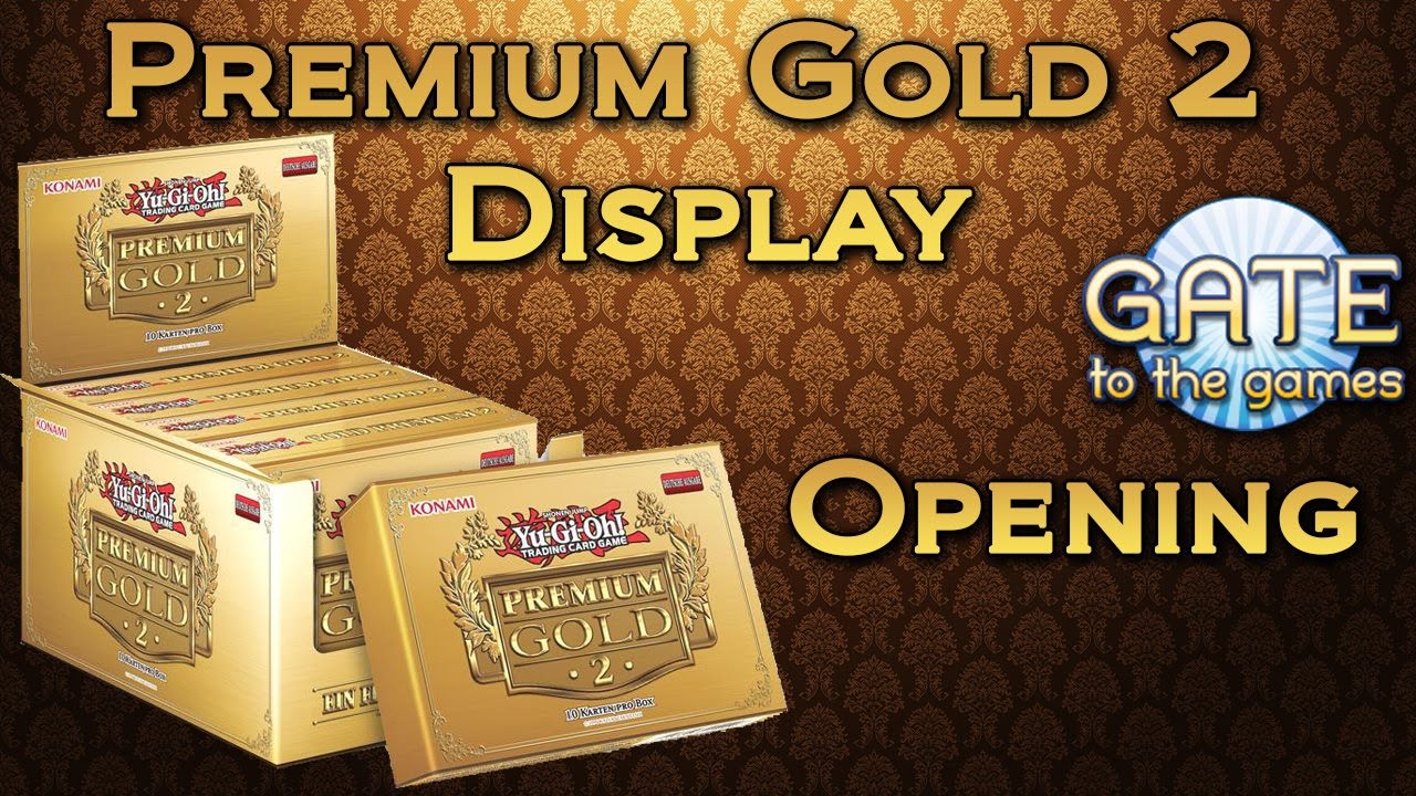 Premium Gold 2 Display Opening deutsch Yugioh Pack Unboxing german