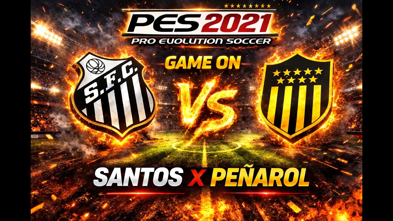 PES 2021 SANTOS X PEÑAROL Master League!