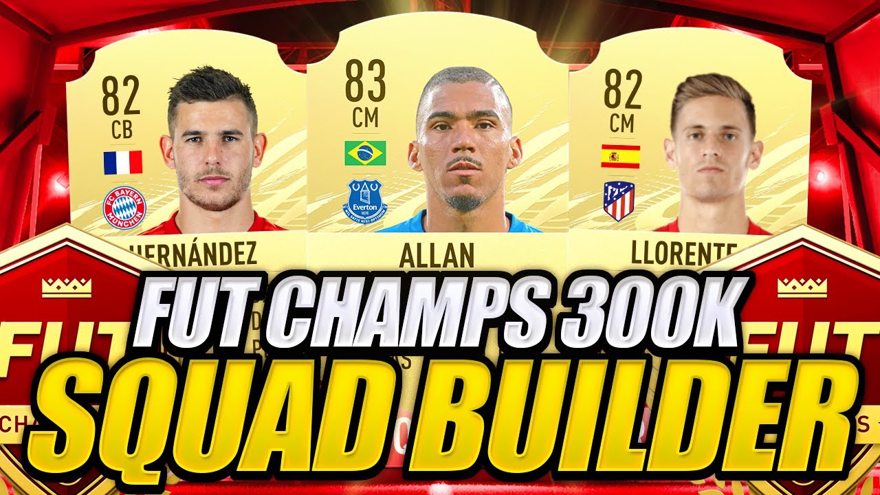 INSANE 300K FUT CHAMPIONS SQUAD BUILDER! #FIFA21 ULTIMATE TEAM