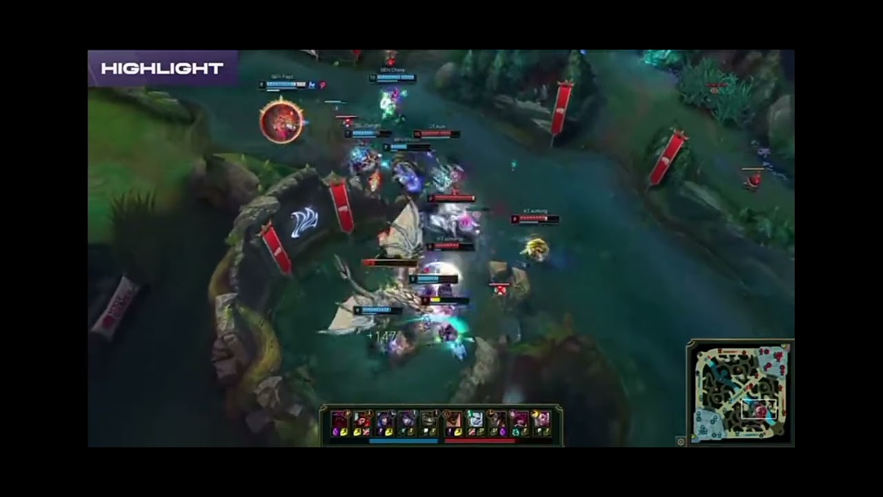 GenG vs. KT game 2 highlights - Lower Bracket Finals 2023 - LCK Spring Split Playoffs