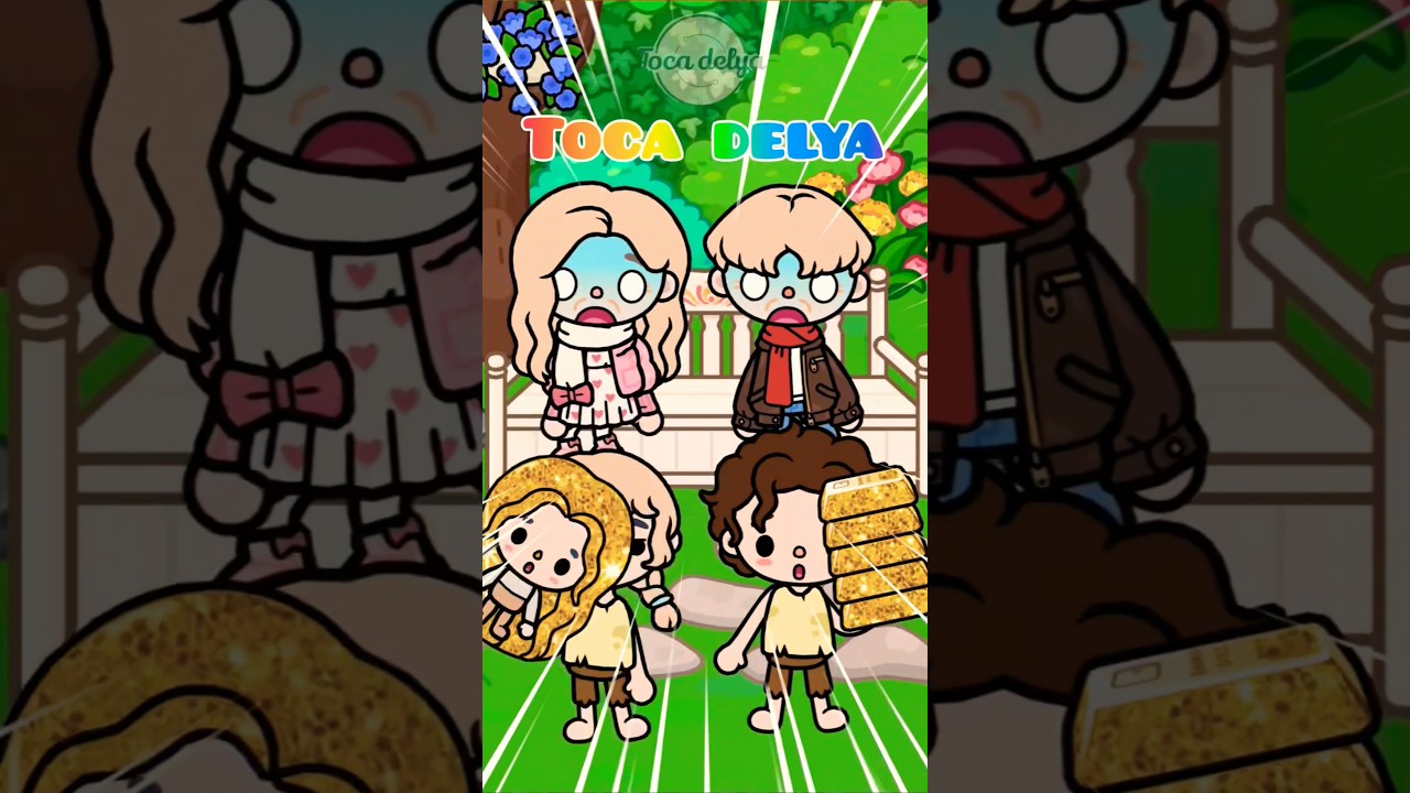 the little girl got pregnant by a witch, but....  | Toca Life World |Toca Sad Story | Toca Boca