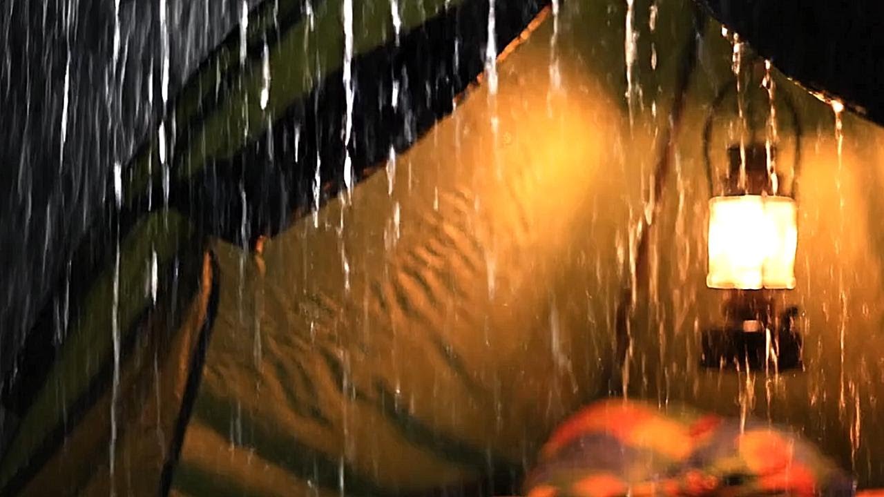 Cozy Tent Rain Sounds | Sleep Instantly
