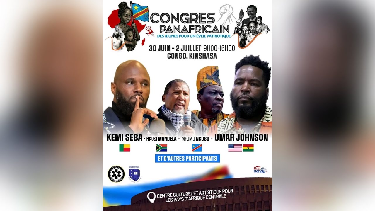 LES INTERVATIONS DE MFUMU NKUSU  ( VERSION FRANCAISE )  AU CONGRES PANAFRICAIN DES JEUNES