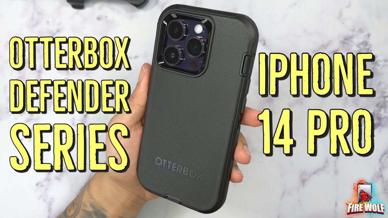 iPhone 14 Pro : OtterBox Defender Series Case Black