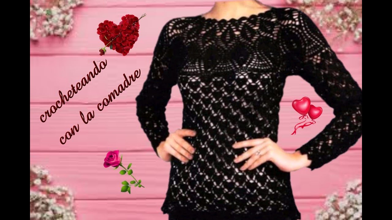 Tutorial Blusa San valentin parte # 1👗😍💖