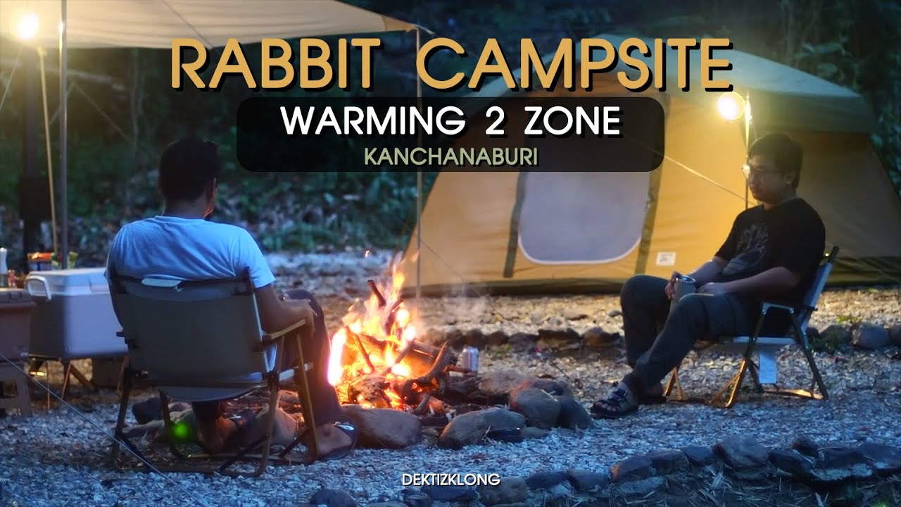 Camping | กาญจนบุรี กระต่ายกินเนื้อลานกางเต็นท์ | Tent-mark Design Pepo Light | ติดแคมป์ EP.01