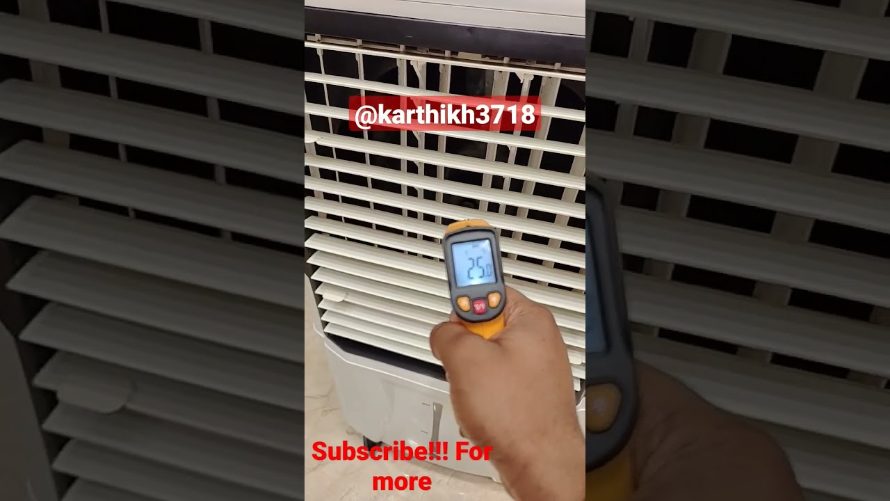 Crompton optimus 100 temparature testing real test best aircooler desert air cooler shorts testing