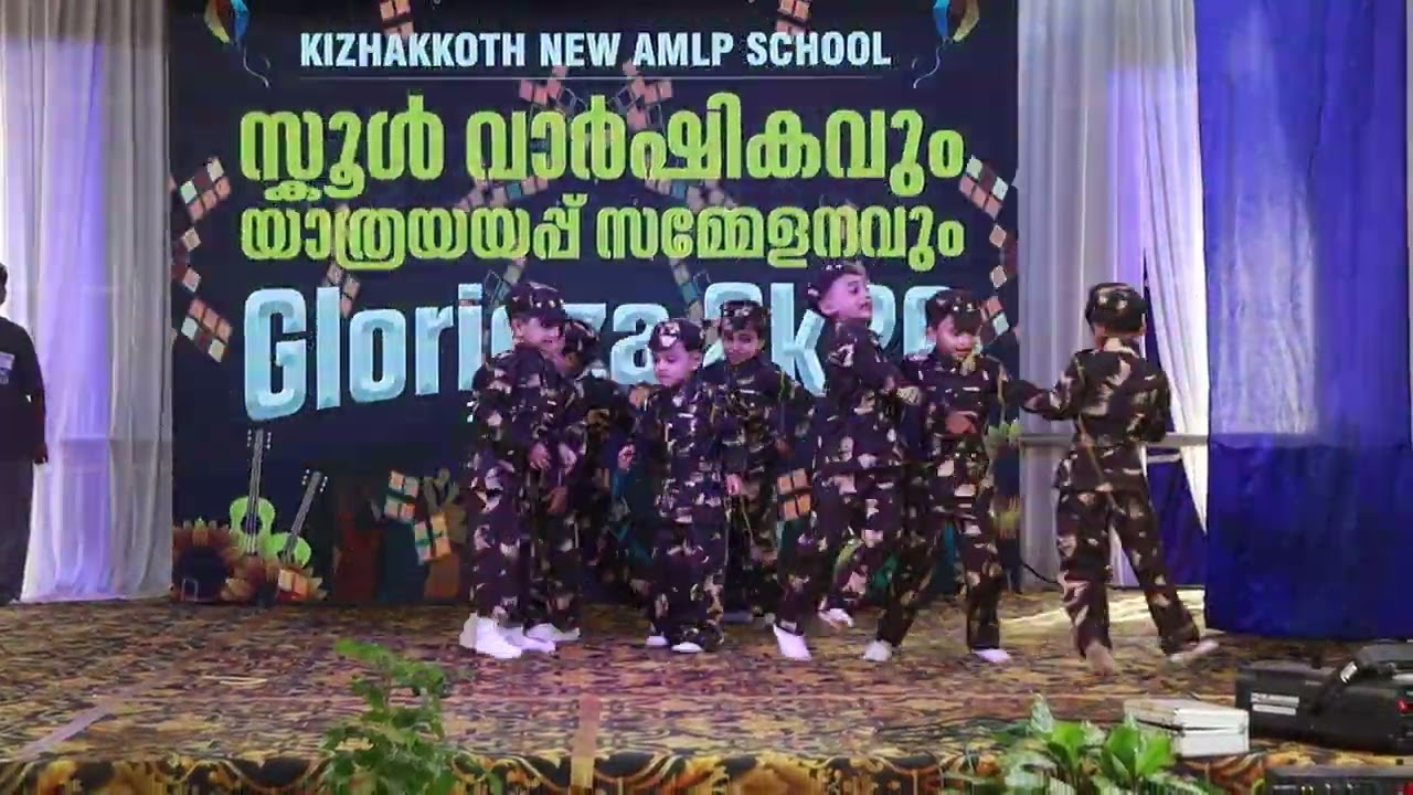 Annual Day _Gloroza_2k26 Dingiri Pattalam Dance by KG students