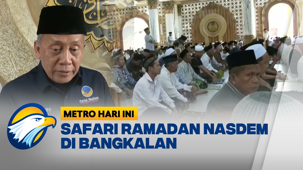 Safari Ramadan NasDem di Bangkalan, Ziarah ke Makam Syaikhona Kholil - [Metro Hari Ini]