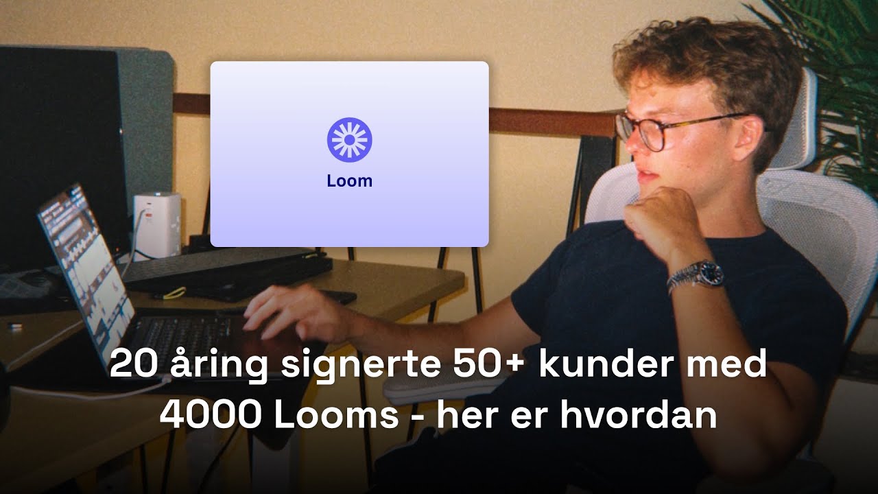 Hvordan jeg brukte Loom outreach i Norge for 1,2M kr / mnd