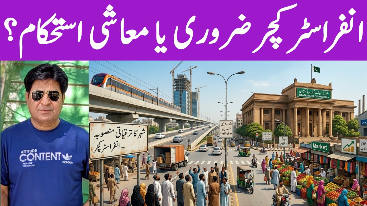 ​Infrastructure vs Economic Stability: What Does Pakistan Need More?