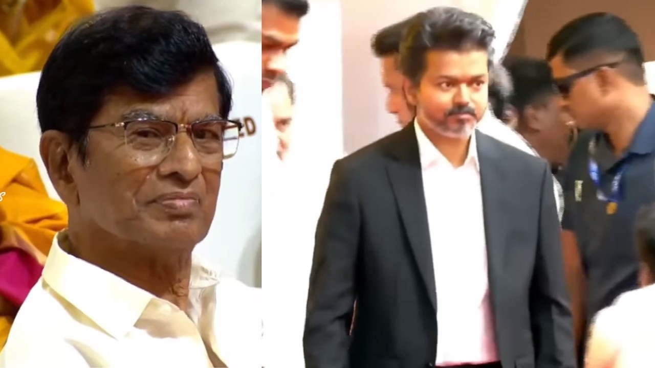 TVK Vijay Entry, Vijay Father Reaction | Massive Response