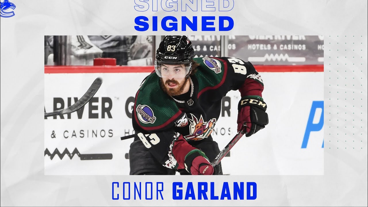 Canucks Sign Conor Garland - Highlights