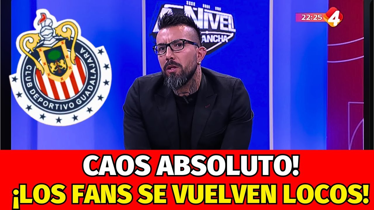 ¡CAOS TOTAL! VESTIDOR EN LLAMAS Y CAMBIOS REALES ¡NOTICIAS DE CHIVAS HOY!