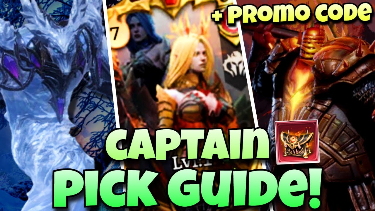 DON'T MESS THIS UP! Full Captain Selector GUIDE - Who Do YOU Pick? + Promo Code | Watcher of Realms
