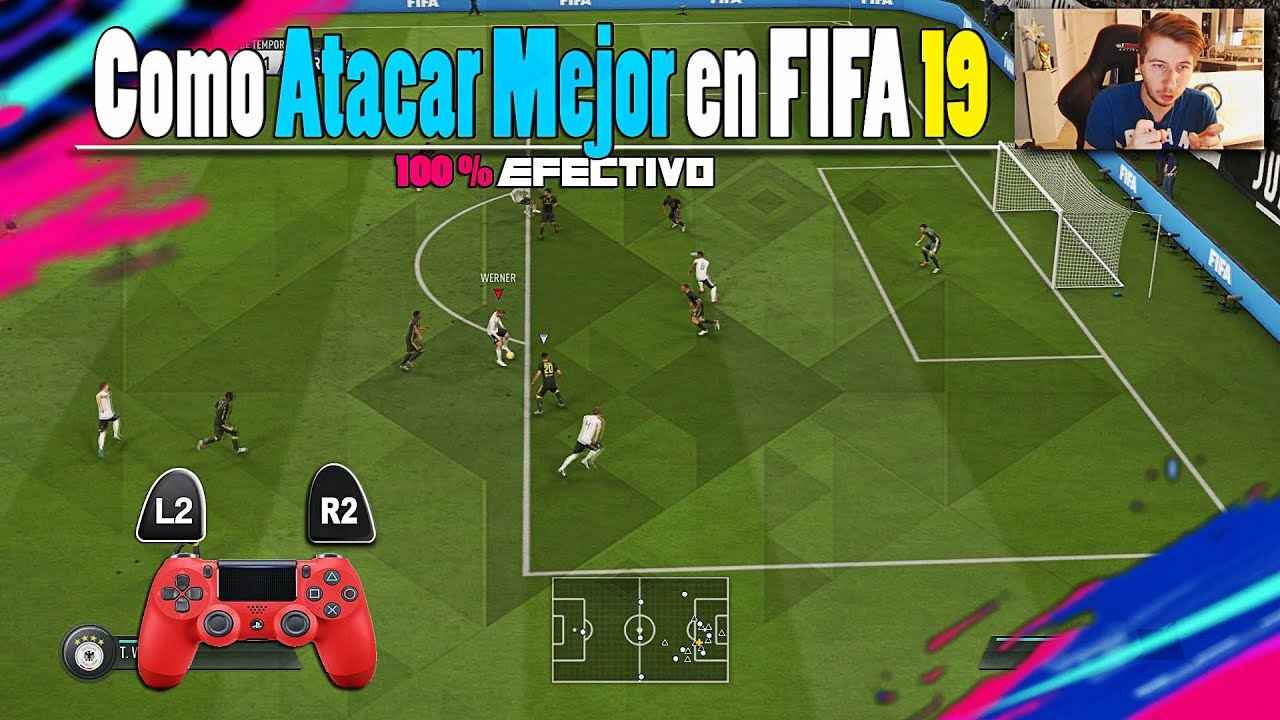 FIFA 19 Como Atacar Mejor Profesionalmente Parte 5 - EL TRUCO De Los Gatillos Para Evitar Presion