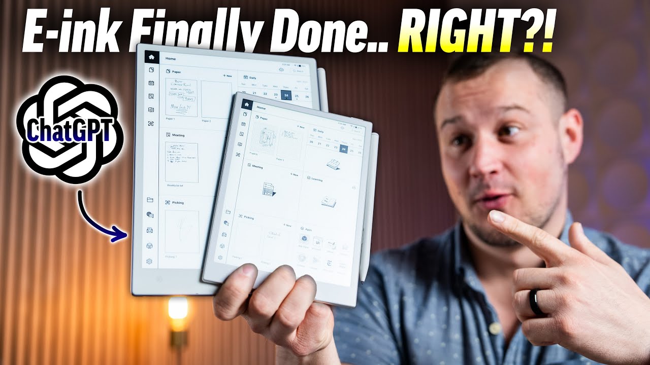 E-ink Tablet Tech is FINALLY Good Enough to Buy - Viwoods AiPaper