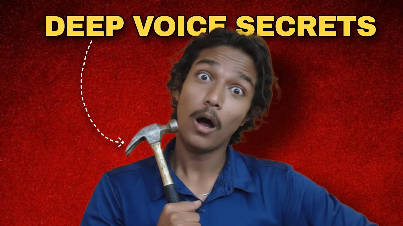 How I Got My DEEP Voice (And How To Get It)