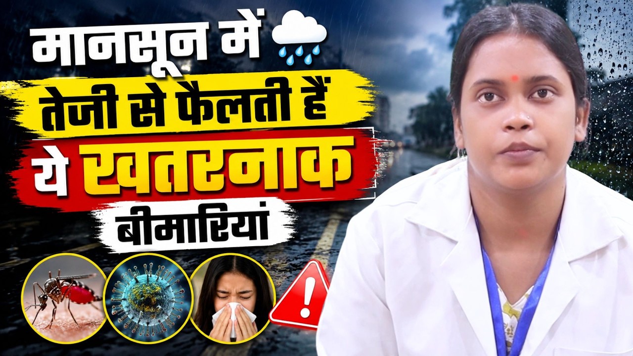 5 Dangerous Diseases During Rainy Season | Monsoon Health Tips