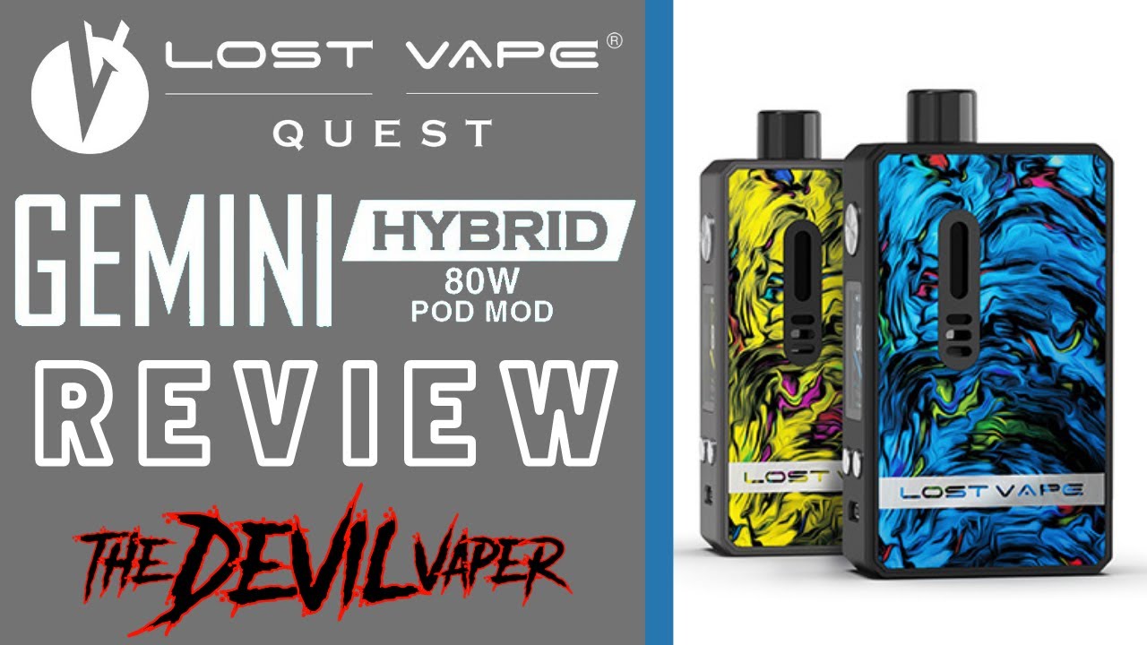LOST VAPE QUEST Gemini Hybrid Review - The Best of Both Worlds?