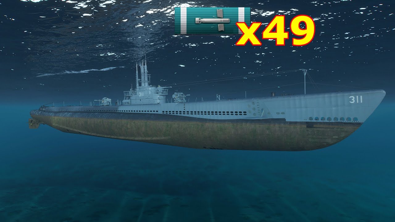 Archerfish : 49 Torp - World of WarShips.