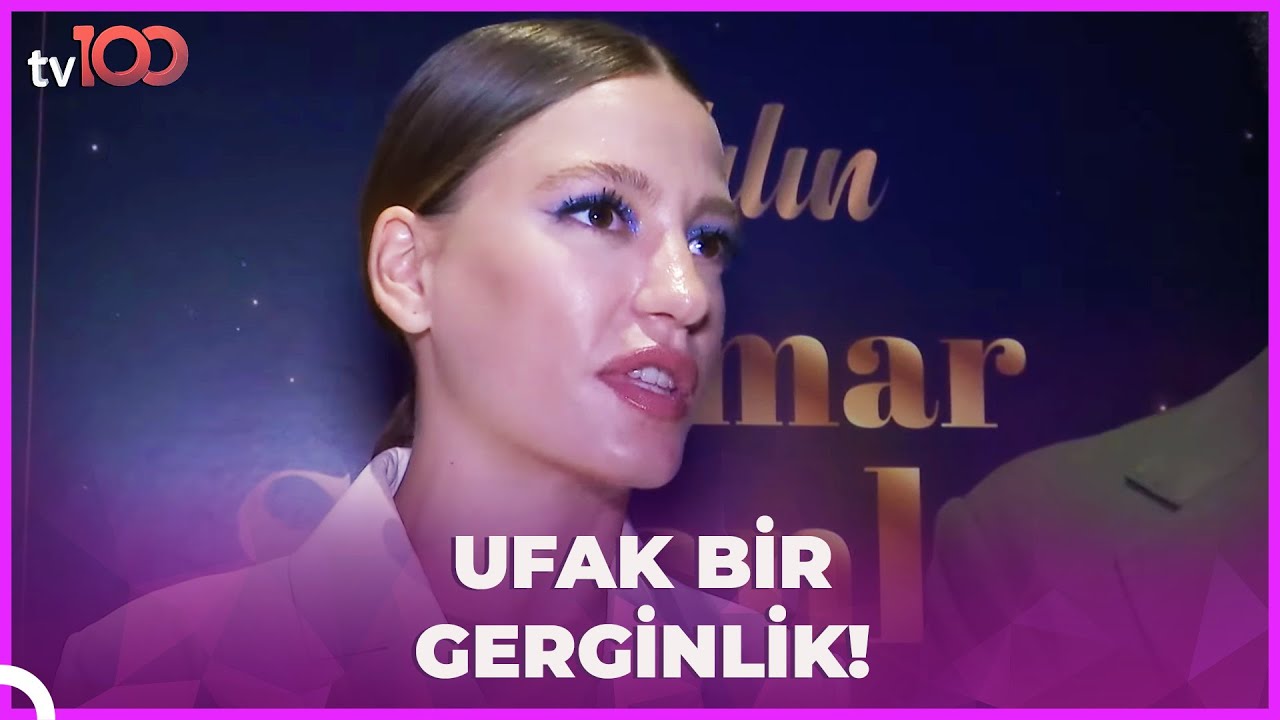 Serenay Sarıkaya ödül töreninde kimi kıskandı?