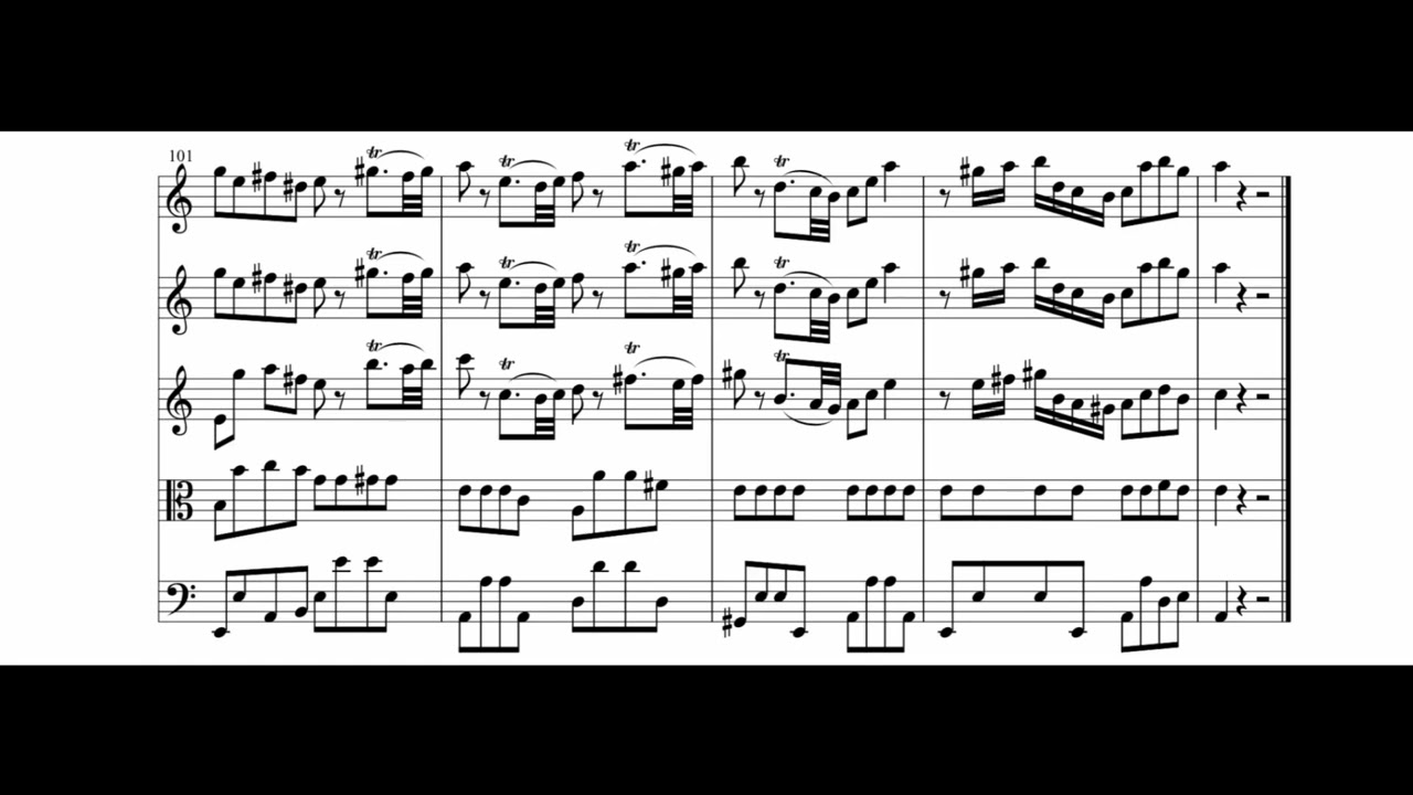 Antonio Vivaldi - Recorder Concerto in A Minor, RV 445