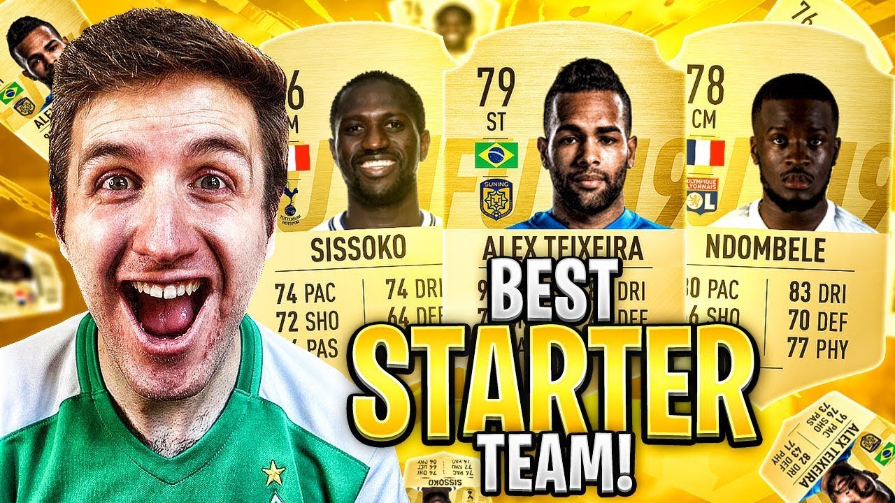FIFA 19 STARTER TEAM!