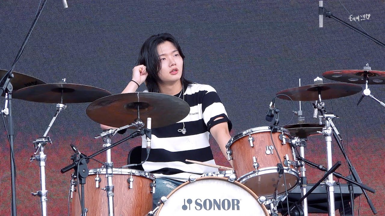 250928 Dragon Pony(드래곤포니) 'Intro+꼬리를 먹는 뱀+Waste+이타심’ | 고강훈 직캠 | 2025 부산국제록페스티벌@삼락생태공원