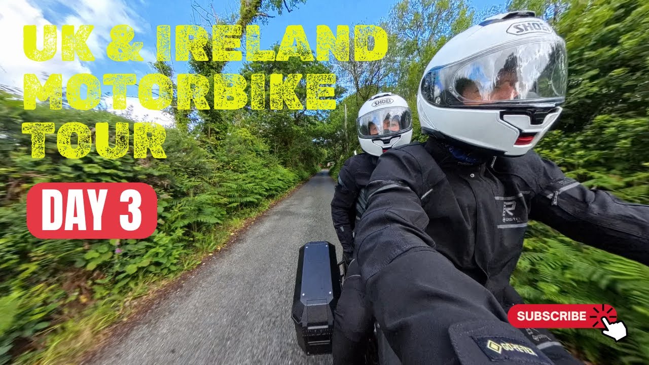 Part 3  - South Coast Ireland Motorbike Tour: Ring of Kerry, Killarney and Good Luck Bird Poo