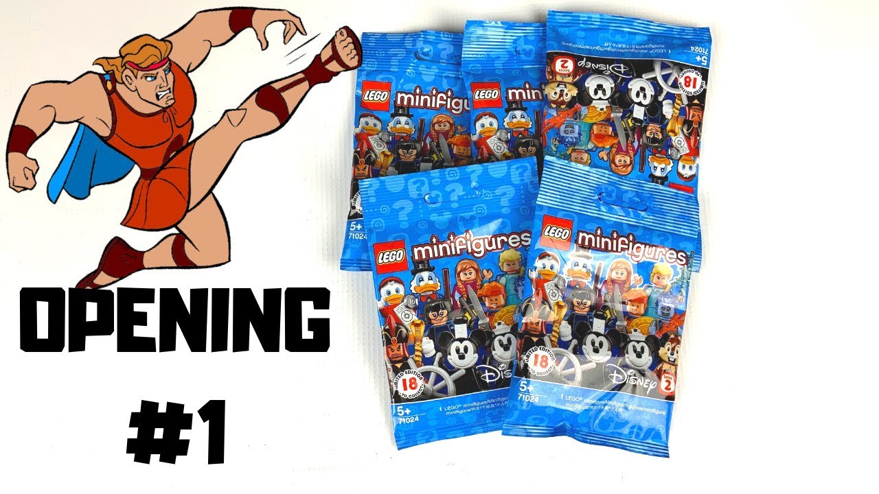 LEGO DISNEY MINIFIGURES 71024 - SERIA 2 - OPENING #1