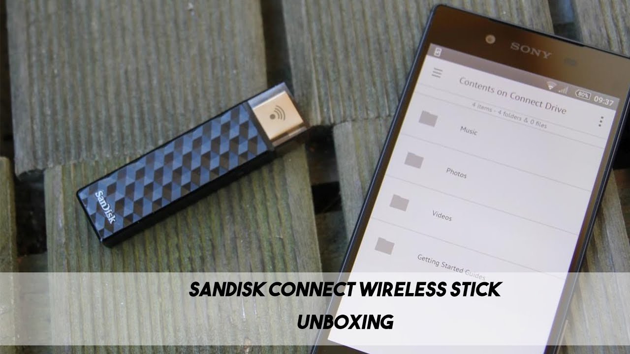 Sandisk Connect Wireless Stick | Unboxing ITA